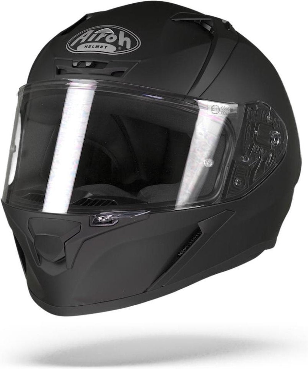Airoh Valor Color Mat Zwart Integraalhelm - Motorhelm - Maat XXL