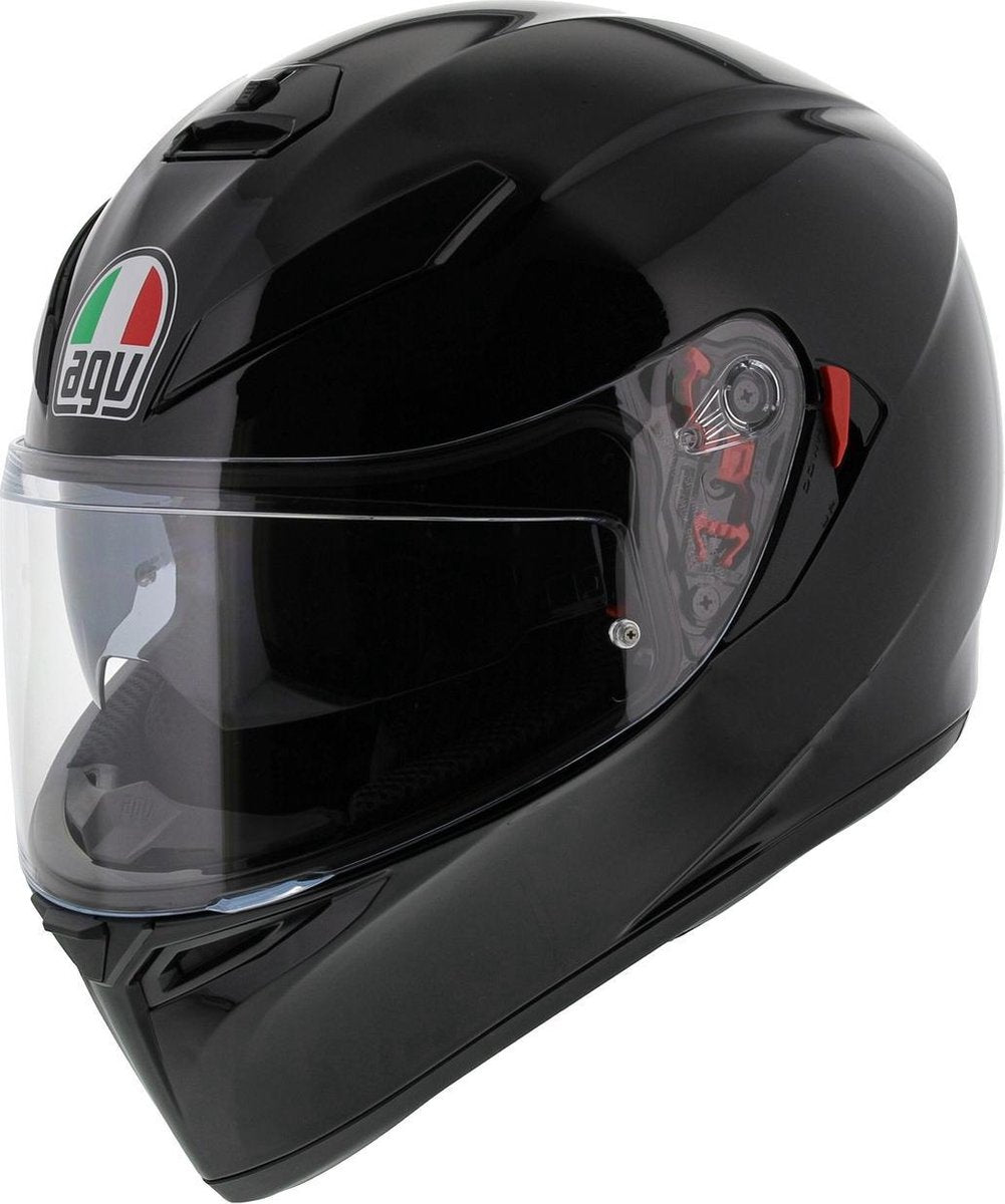 Agv K3 SV Max Vision Zwart Integraalhelm - Motorhelm - Maat M/L