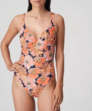 PrimaDonna Swim Badpak Coral Flower - maat 80 C