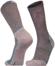 2-Pack UphillSport Coolmax Wandelsokken voor droge voeten 8385.255 - grijs/blauw - Unisex - Maat 43-46