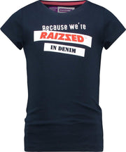 Raizzed meisjes t-shirt Atlanta Dark Blue