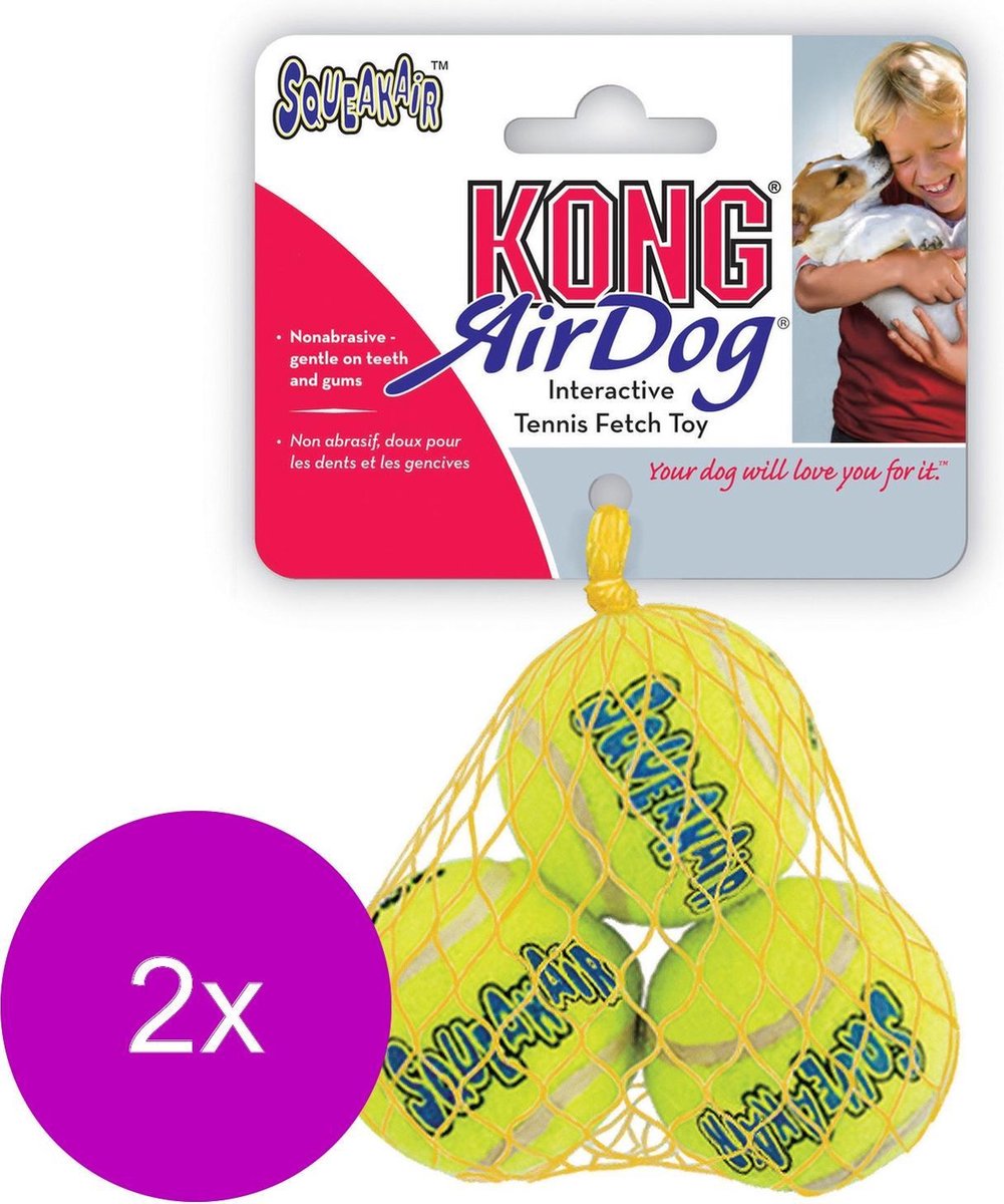 Kong air tennisbal small - 2 st à 3 st