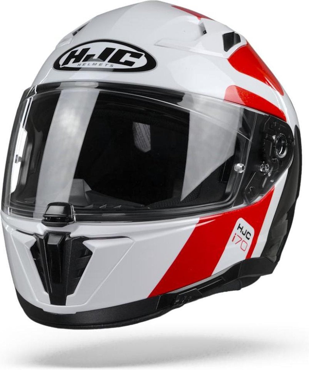 HJC I70 PRIKA Wit Integraalhelm - Motorhelm  - Maat S