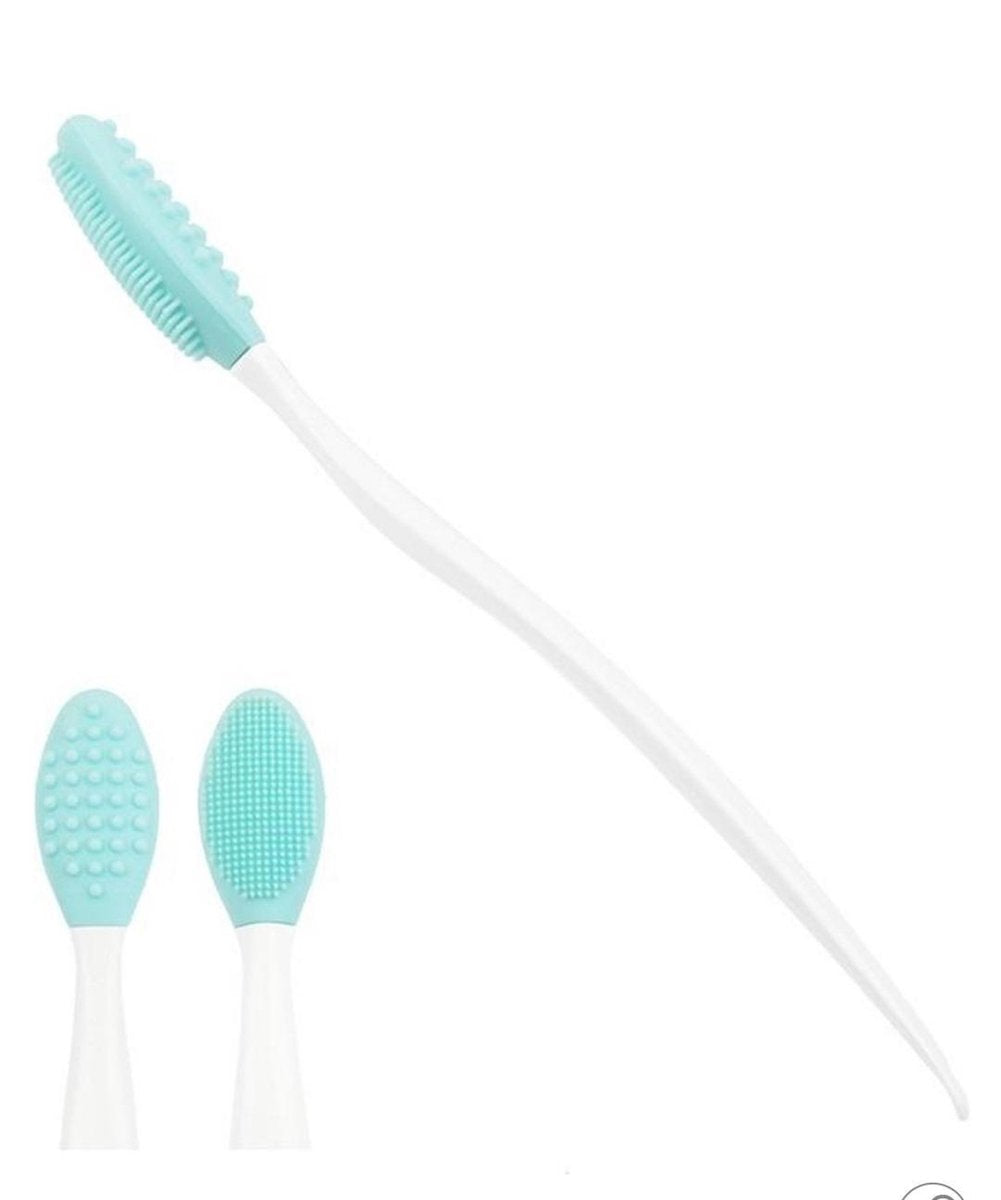 Babygifts4you-Gezichtsreinigerborstel - Daily Lip Scrubber - Professionele gezichtspeeling - Nose Scrubber - Daily Scrubber - Huidverzorgingsbrush - Groen Mint