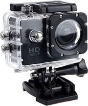 Action Camera Full HD Sports 1080P -waterdicht - Zwart