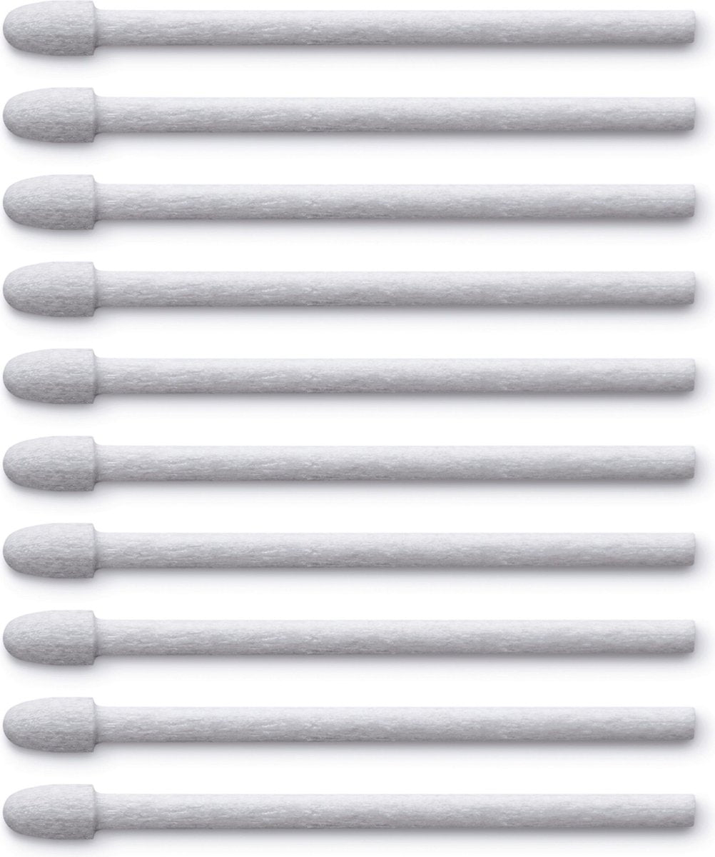 Wacom Felt 10 Pen Nibs voor Pro Pen Wit