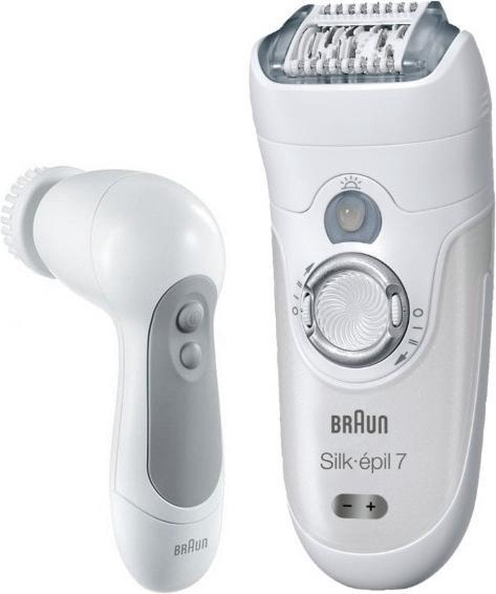 Braun Silkepil 7 7569 inclusief reinigende gezichtsborstel