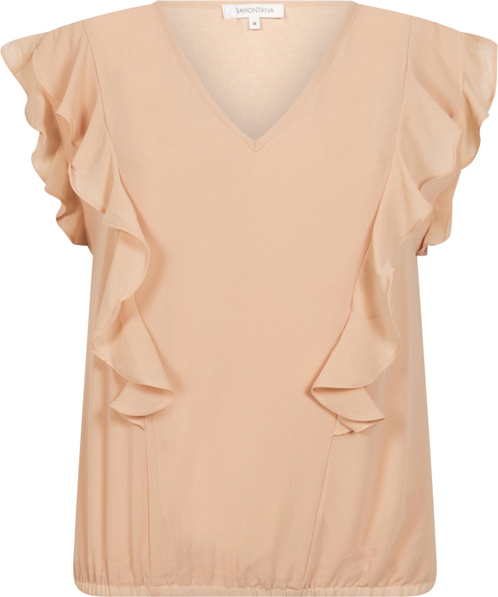 Tramontana Top V-neck Ruffle
