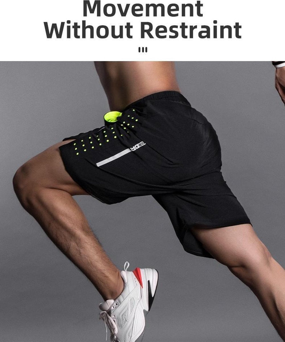 TBG Running Shorts Unisex Clothing Exercise Gym Shorts Spandex Jogging Fitness Breathable Cycling Outdoor Sports Equipment XL
