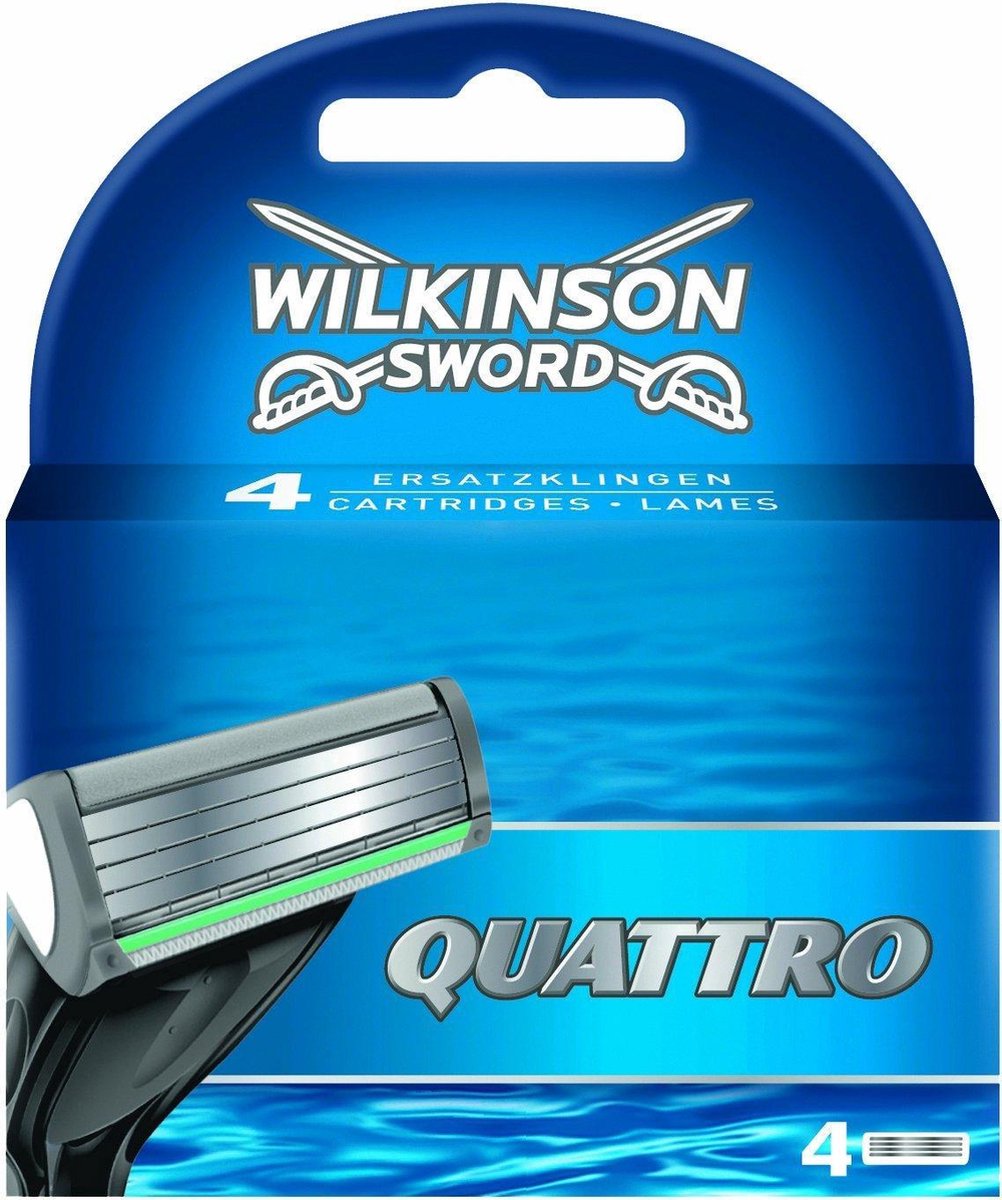 Wilkinson Sword Quattro Razor Blades 4pcs