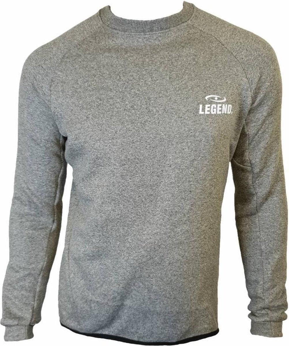 Legend Sports Sportsweater Heren Polyester Grijs Maat M