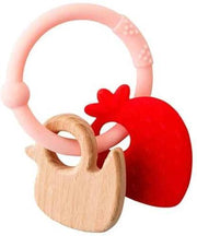 Nattou - Lapidou Teething Toys - Strawberry