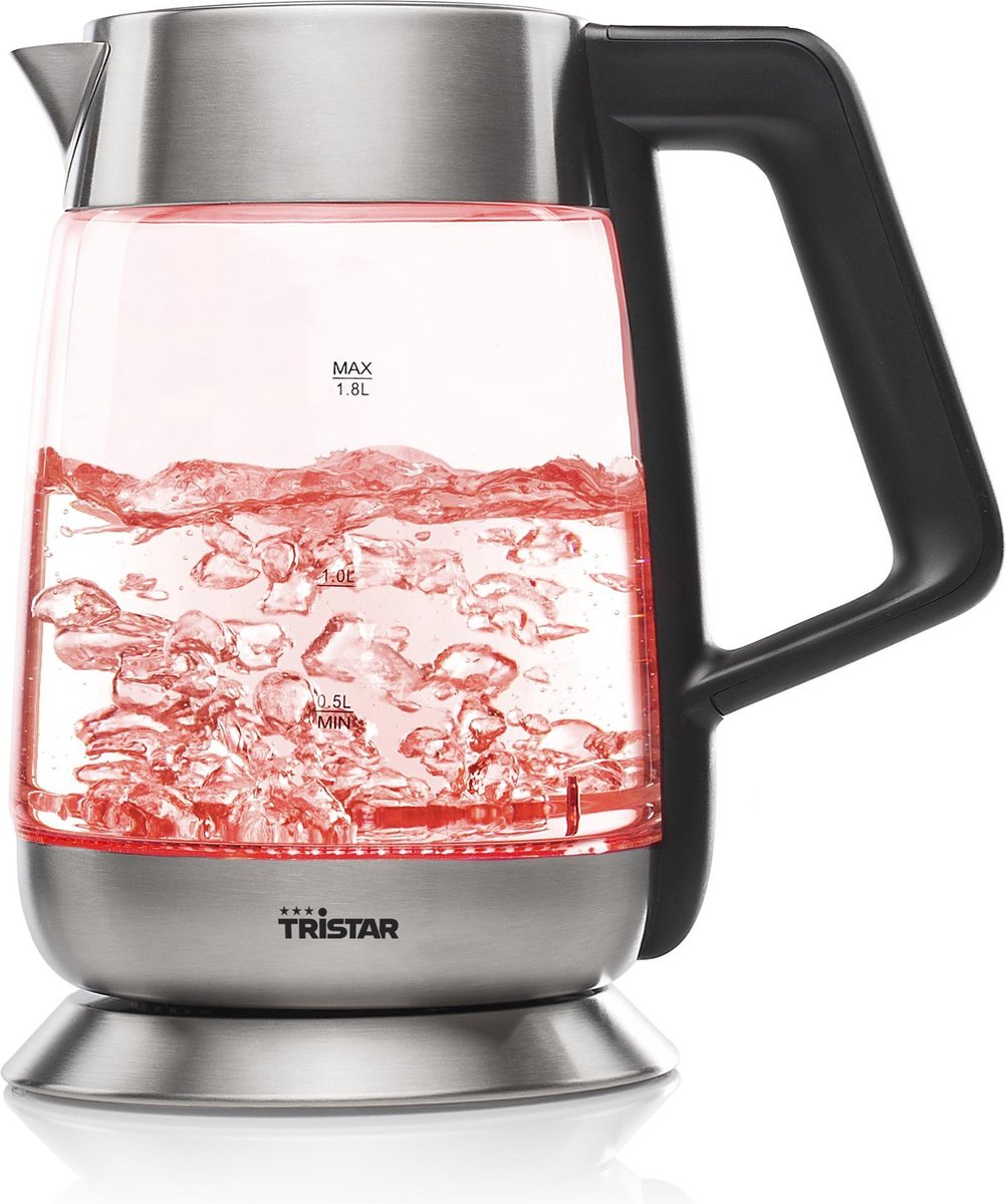 TRISTAR WK-3375 - Glazen Waterkoker - Thermostaat