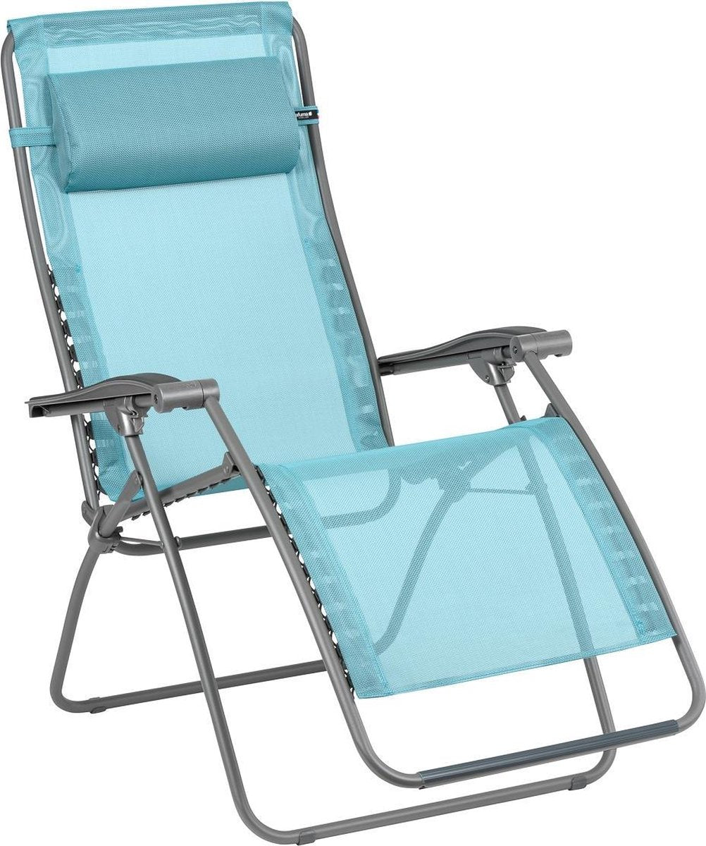 Lafuma RSXA CLIP Batyline® Iso Relaxstoel - Inklapbaar - Lichtblauw