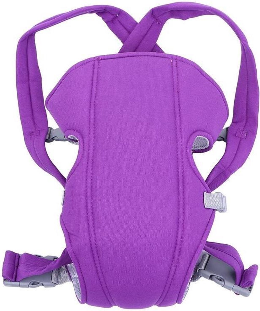 Baby Draagzak - Baby Carrier – Baby Drager - Ergonomisch - Heupdrager - Paars