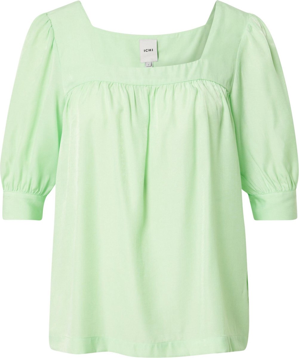 Ichi blouse Lichtgroen-Xs (S)