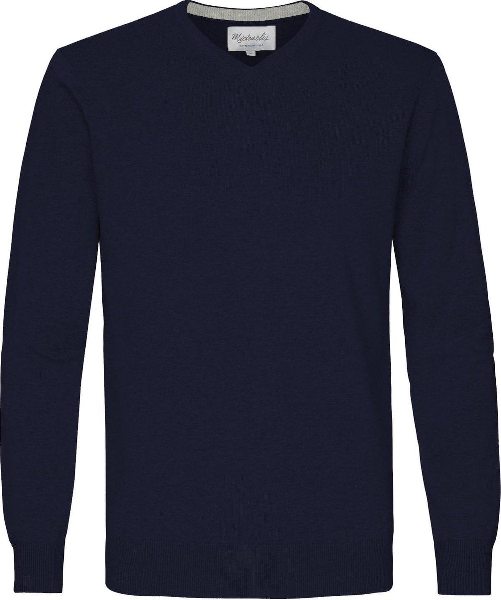 Navy blauwe pullover | Michaelis | Katoen XL