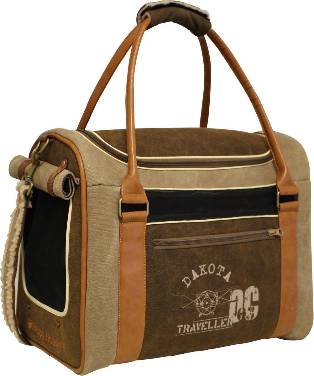 Happy-House Draagas Dakota - 40x20x30 cm - Bruin/Beige