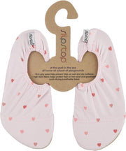 Slipstop Roze met hartjes Maat: XL (33-35)
