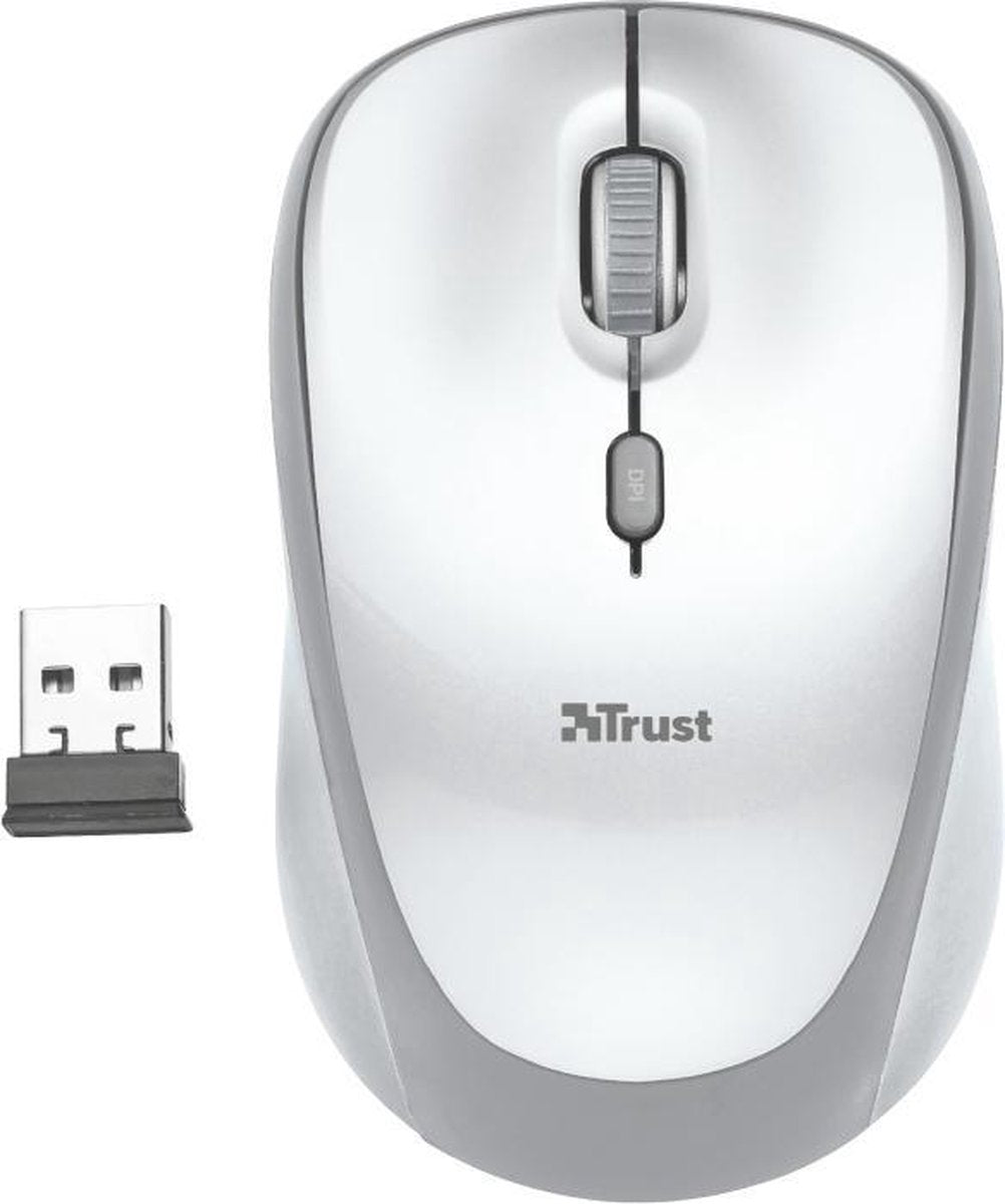 Trust YVI - Draadloze muis - Wit