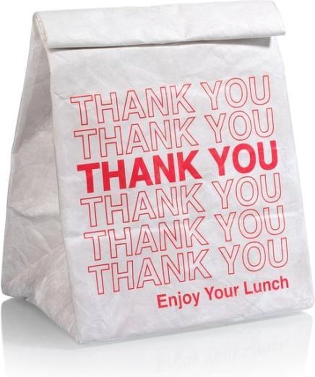 Thank You lunch bag Thank You broodzak