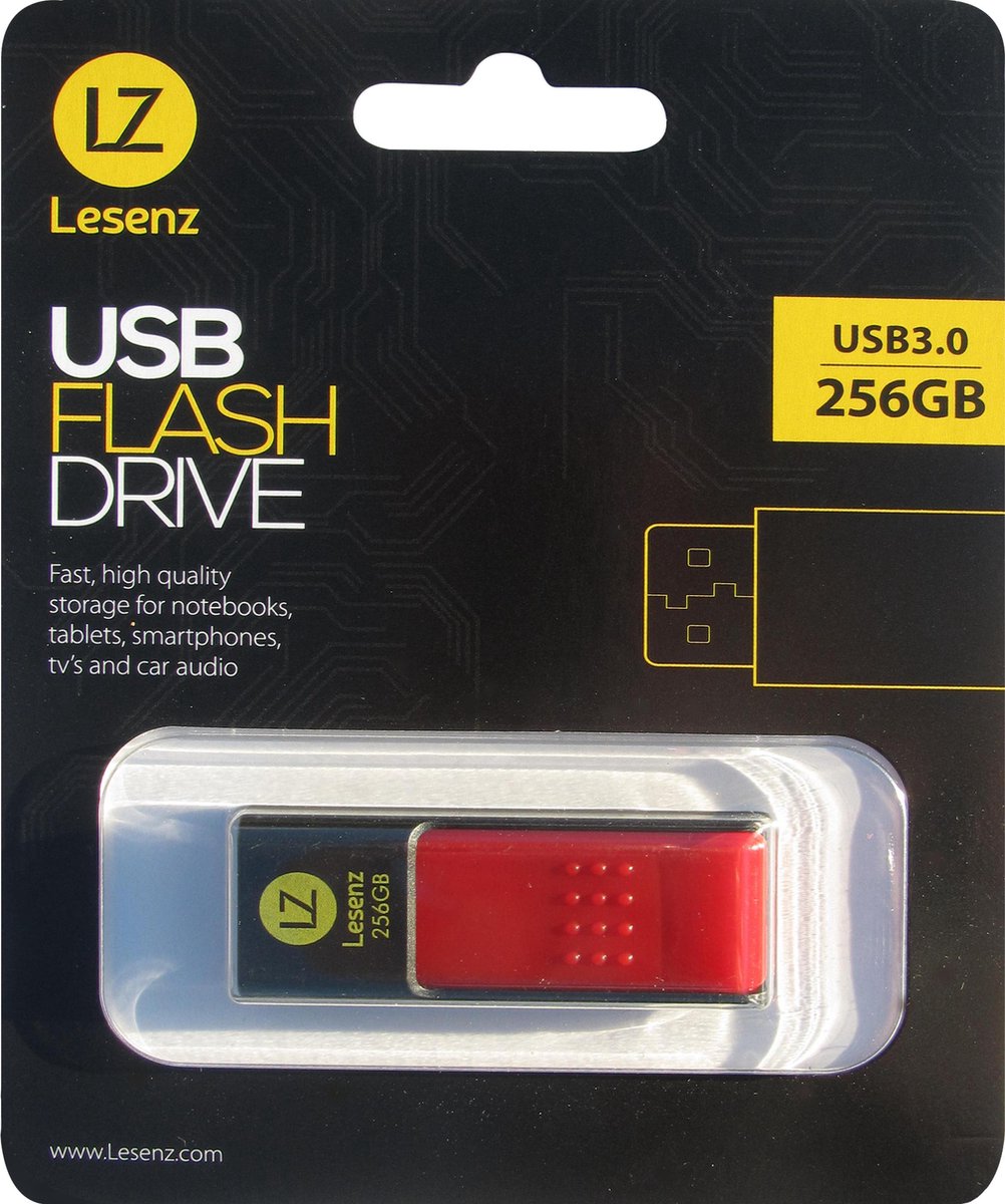 LeSenz Usb stick 256gb 3.0 - USB-stick - 256GB