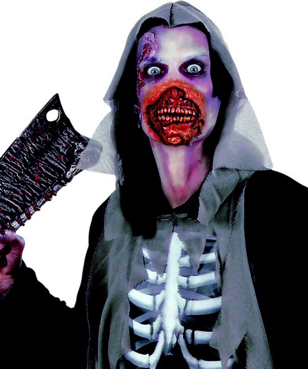 Zombie mond voor volwassenen - Verkleedmasker