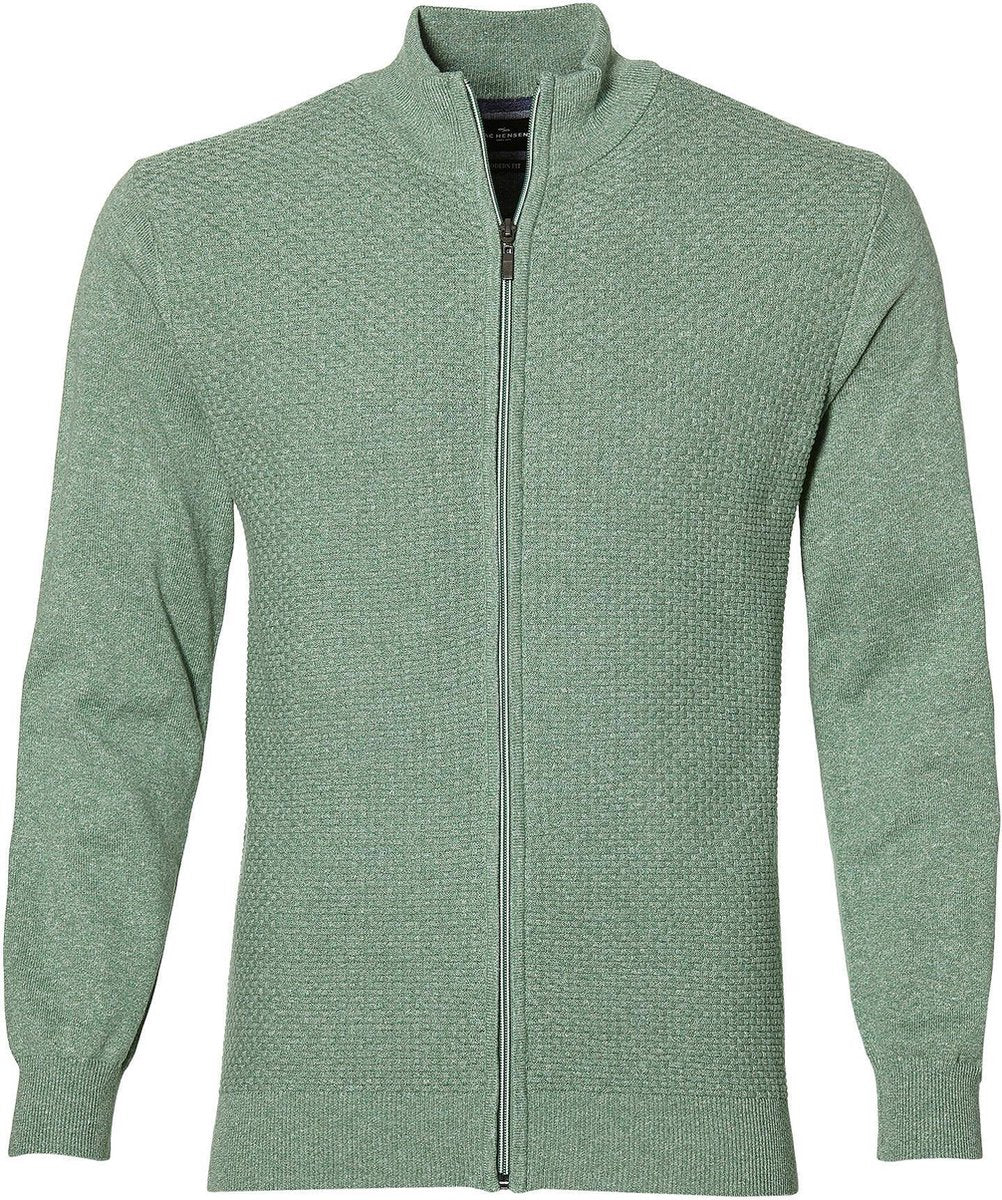 Jac Hensen Vest - Extra Lang - Groen - 3XL Grote Maten