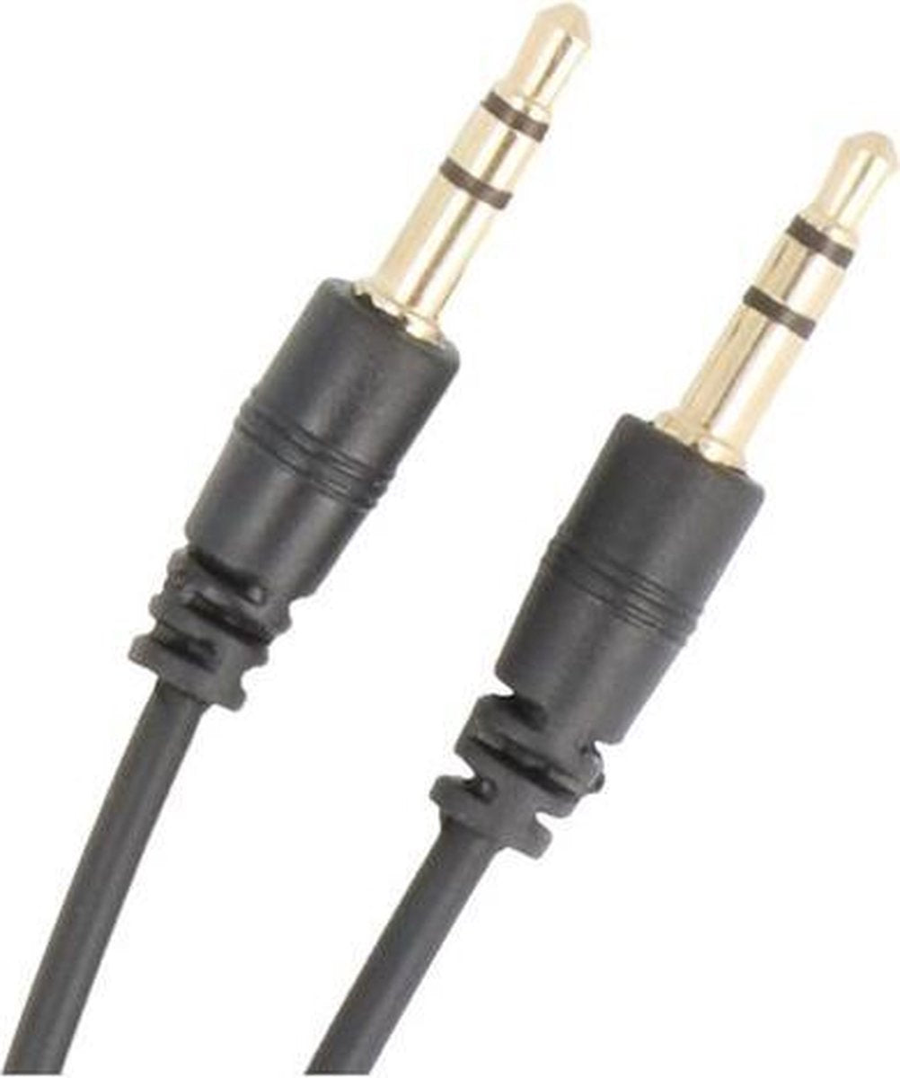 BestCases.nl Aux Stereo Kabel Zwart