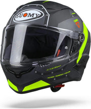 Suomy Speedstar Airplane Matt Grey Yellow Full Face Helmet L