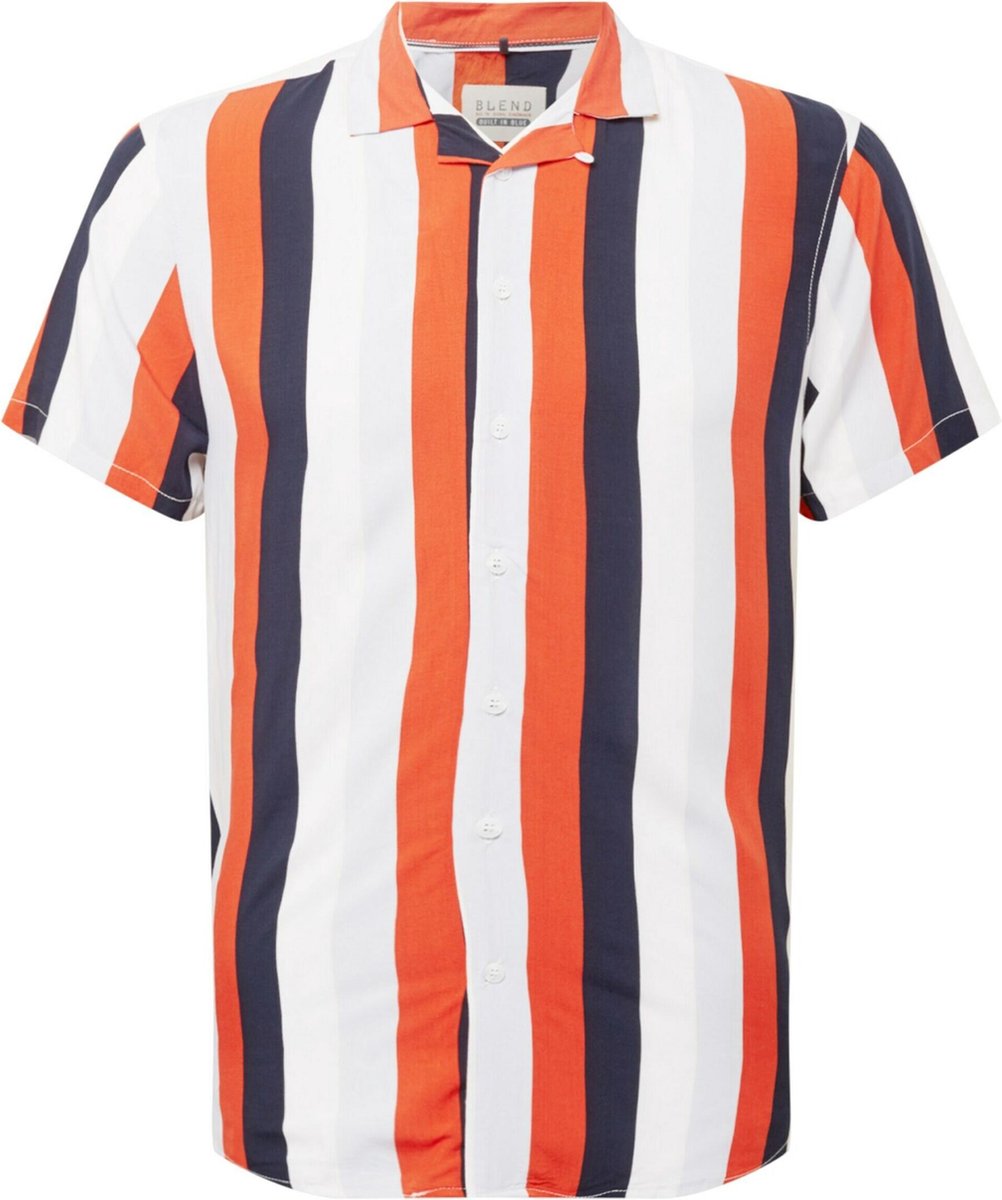 Blend overhemd Navy-Xl