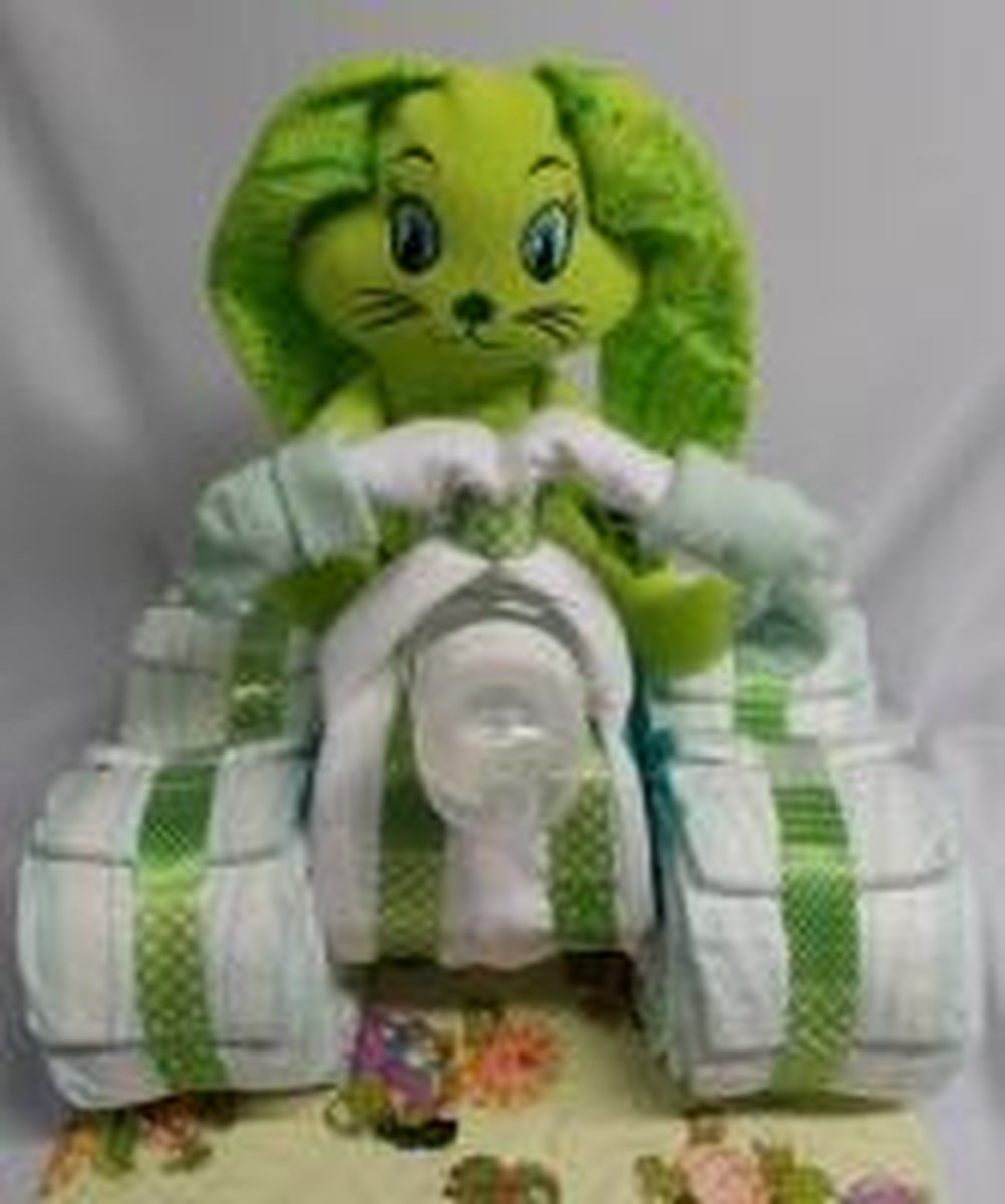 pamper quad bunny groen