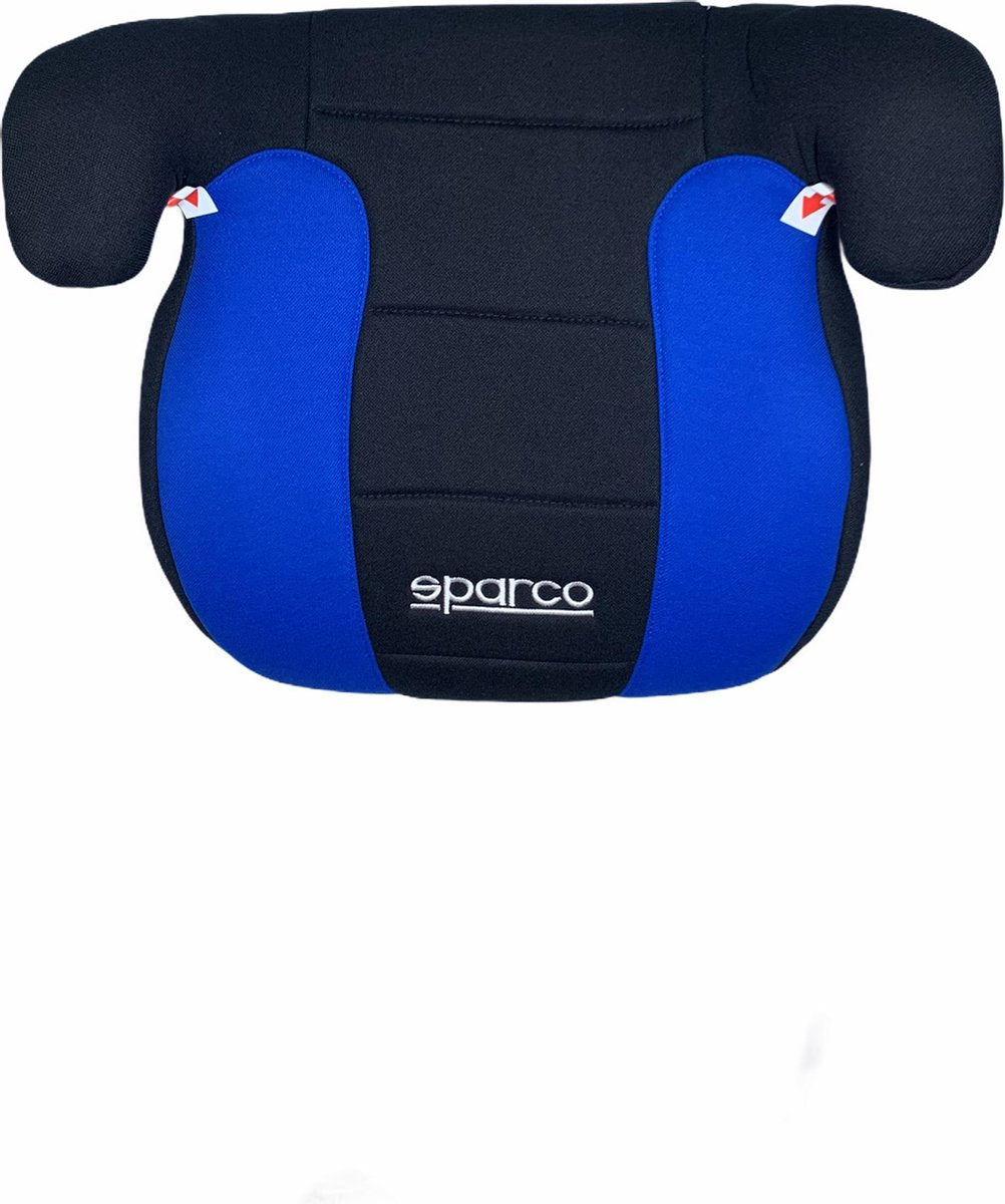 Sparco | F100 K | zitverhoger | 15 tot 36 kg | 4 t/m 12 jaar E1| zitje bimbo | zwart/blauw | sparco zitverhoger | kinderstoel | autostoel