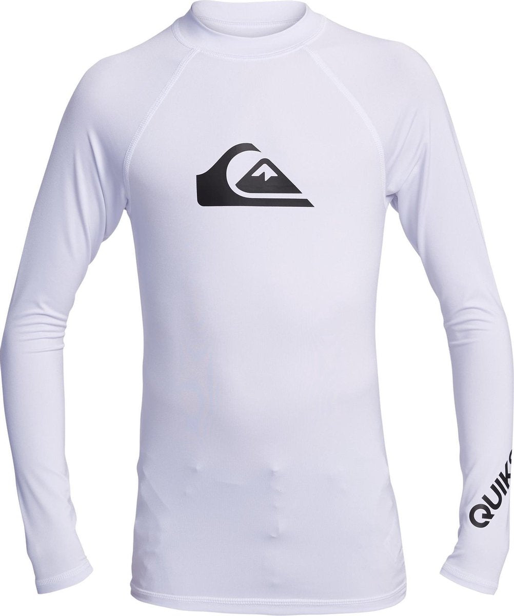 Quicksilver - UV-zwemshirt voor tieners - Longsleeve - All Time - Wit - maat 176cm