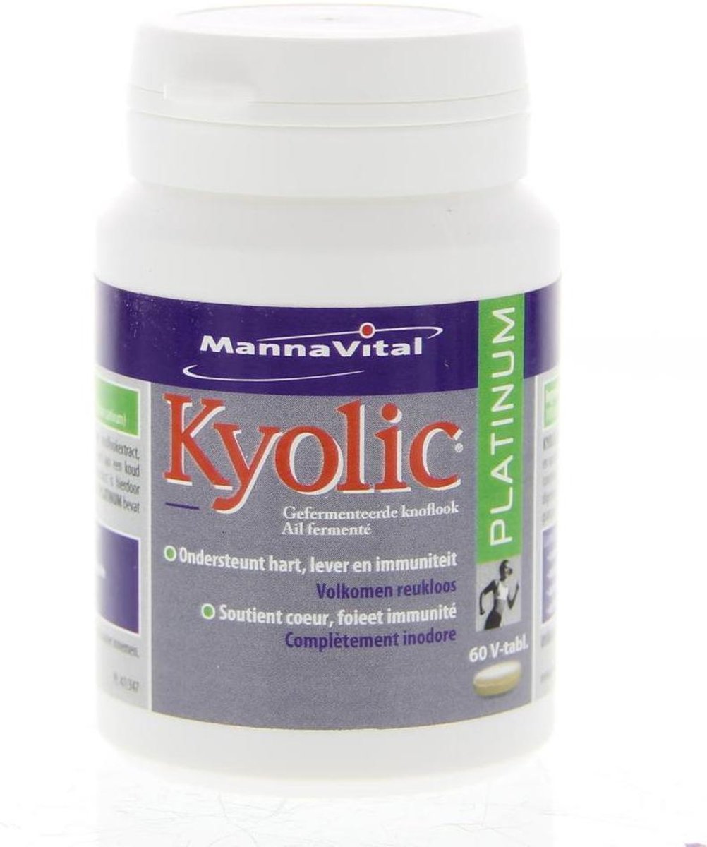 MannaVital Kyolic Platinum - 60 tabletten