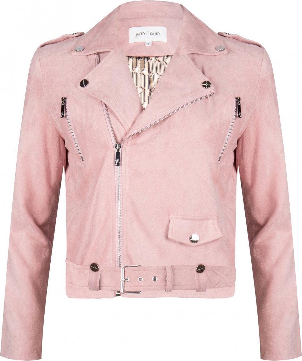 Jacky Luxury Suede bikerjack