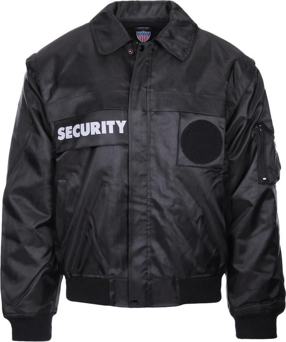 Fostex security jack met afritsbare mouwen zwart Maat S