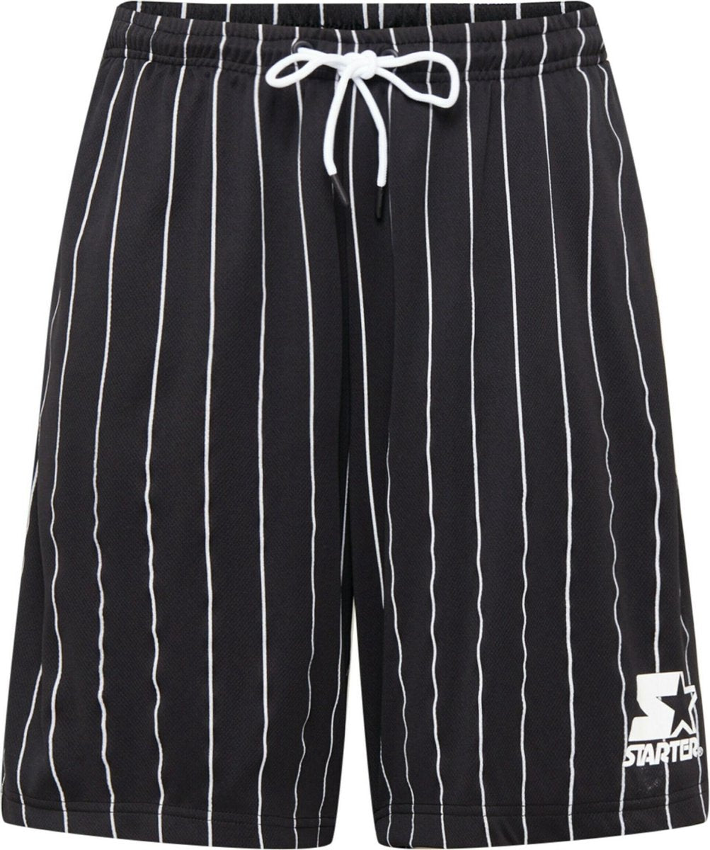Starter Korte broek -L- Pinstripe Zwart