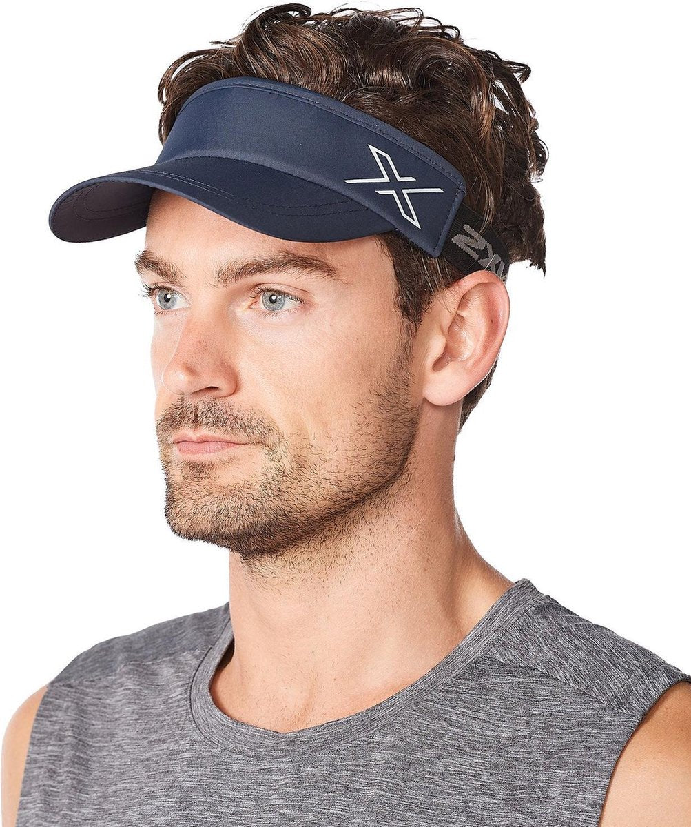 2XU Performance Visor India/Ink-White