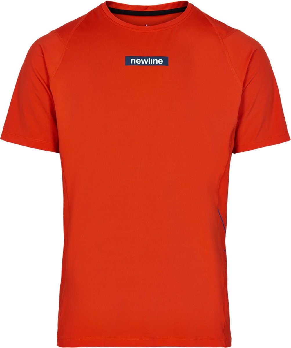 Newline Sportshirt - Maat L  - Mannen - oranje