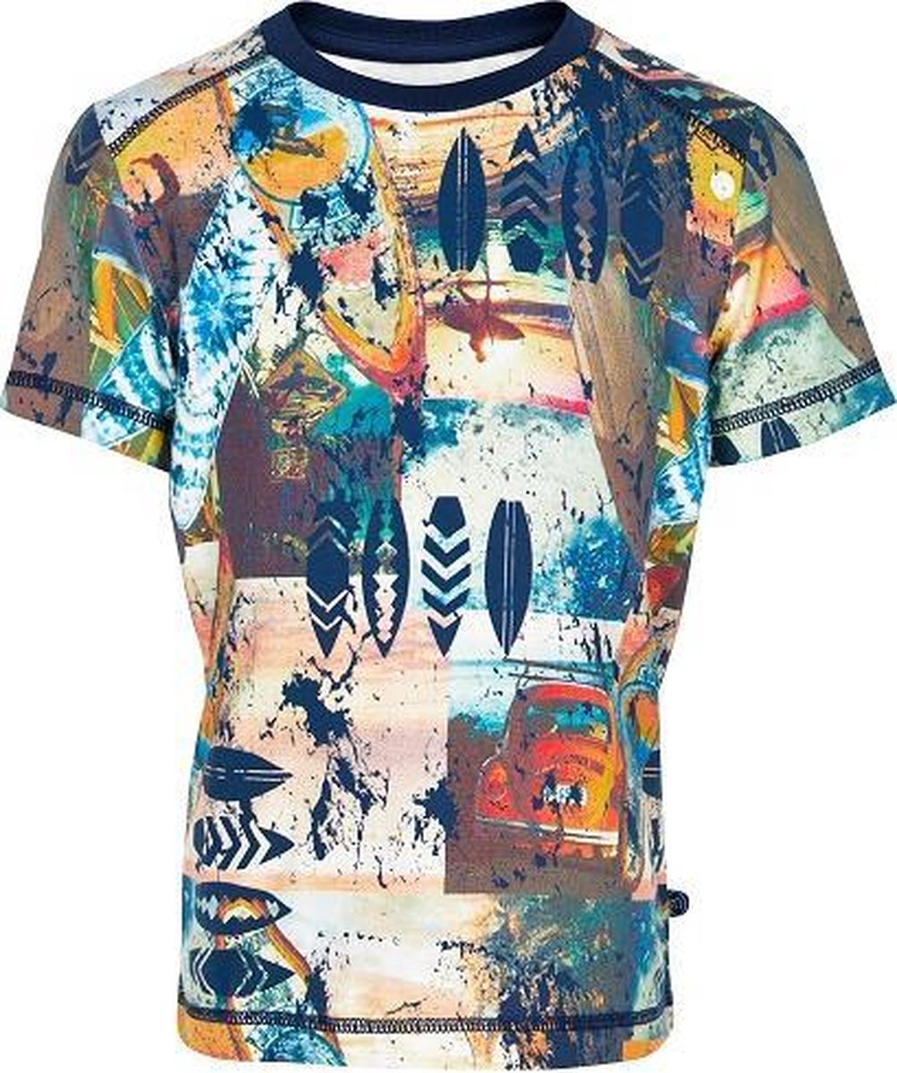 Minymo - jongens T-shirt - korte mouwen - Maat 116