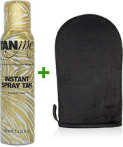 TanMe Zelfbruiner - Self Tanning - Spray + Tanninghandschoen - Gezicht en Lichaam - Medium