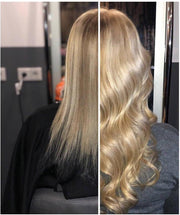 Clip IN Extensions Europees haar dikke&volle punten blond mix 50cm 120gram