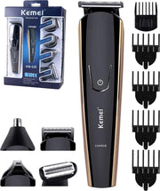 Kemei - Tondeuse Mannen – Baard en Neus Trimmer – Draadloos  - Precisietrimmer - Lichaamstrimmer