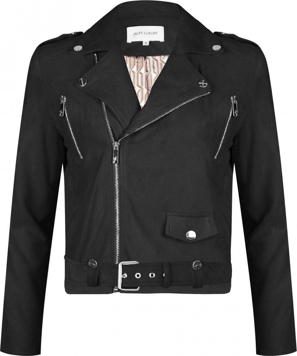 Jacky Luxury Suede bikerjack