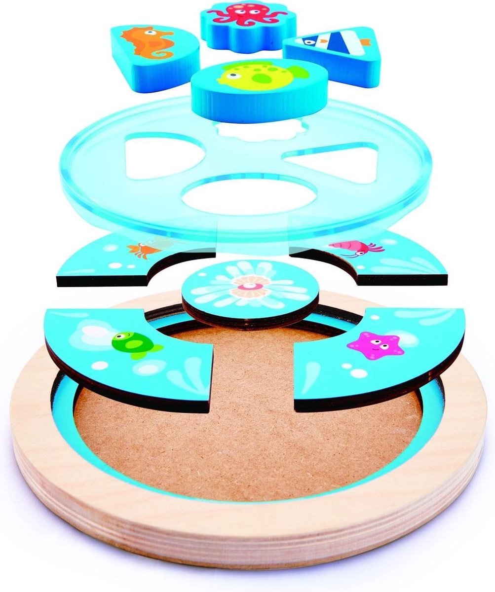 Hape Diepzee Vormenpuzzel