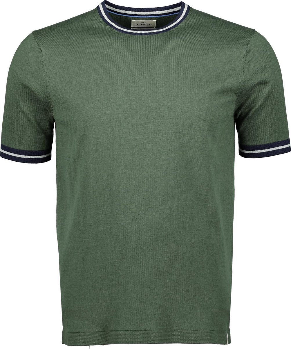 Hensen T-shirt - Extra Lang - Groen - 3XL Grote Maten