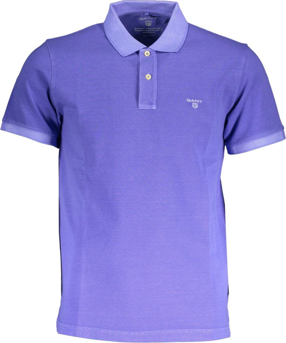Gant Polo Paars S Heren