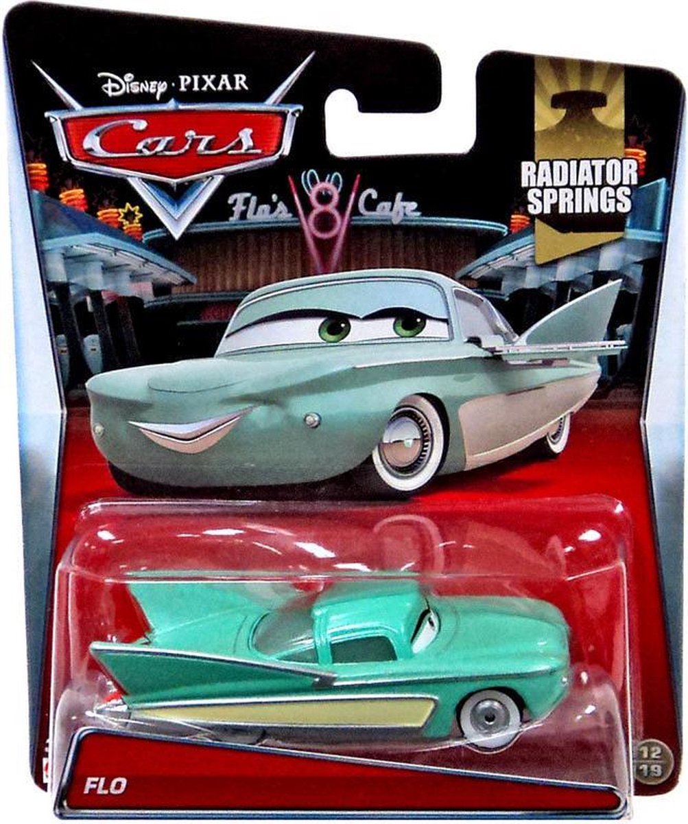 Disney Cars auto Flo - voertuig 8 cm schaal 1:55