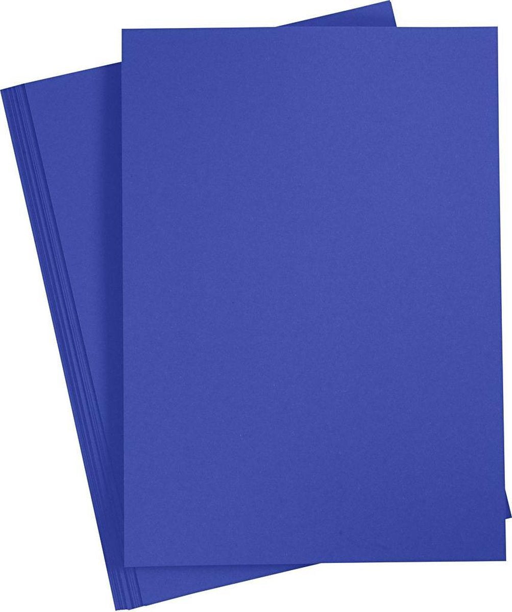 Colortime Karton Navy A4 180 Gram 20 Vellen